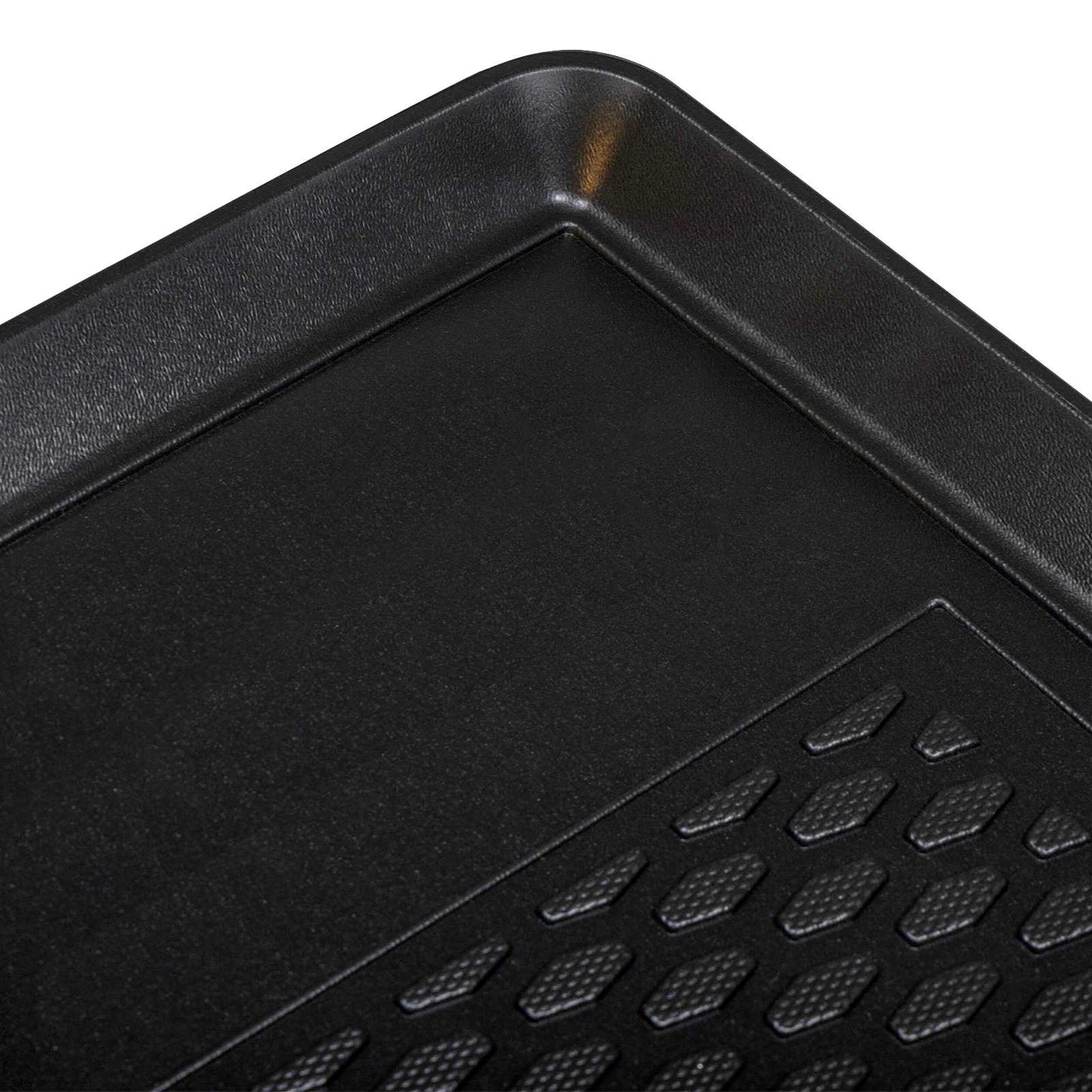 Trunk Mat Black suitable for Citroen C3 2017-2024 Rubber