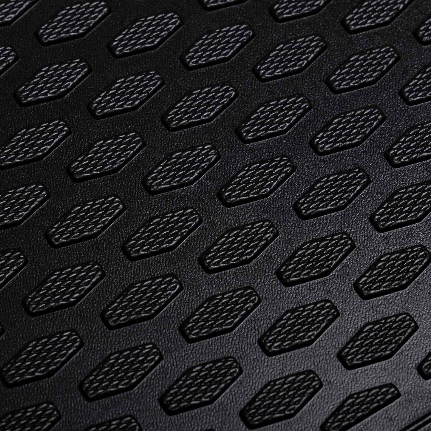 Trunk Mat Black suitable for Citroen C3 2017-2024 Rubber