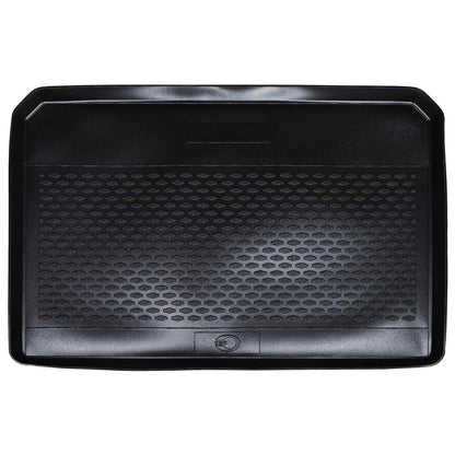 Trunk Mat Black suitable for Citroen C3 2017-2024 Rubber