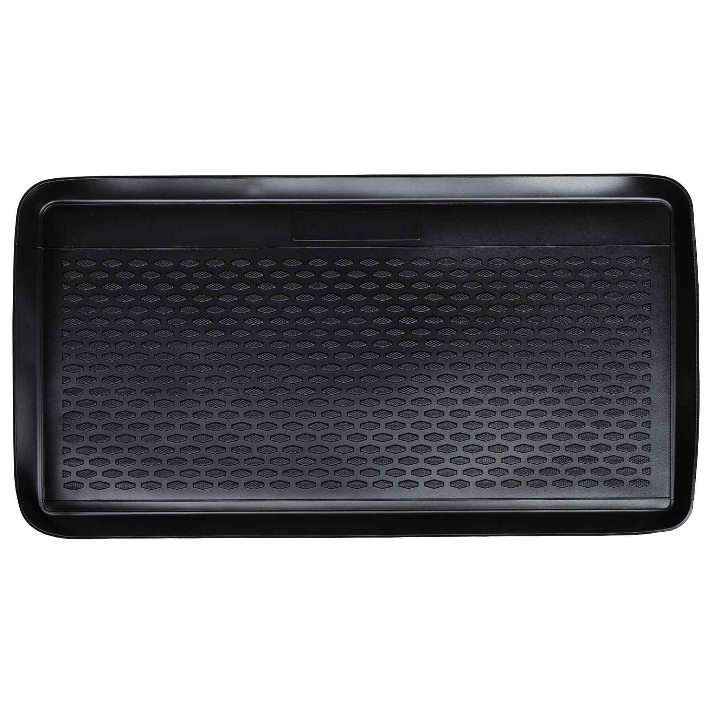 Trunk Mat Black suitable for Fiat 500 2018- Rubber