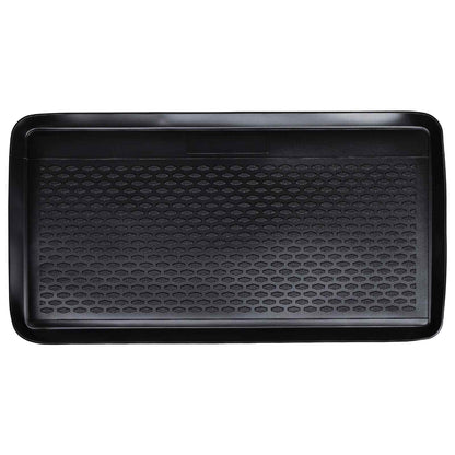 Trunk Mat Black suitable for Fiat 500 2018- Rubber
