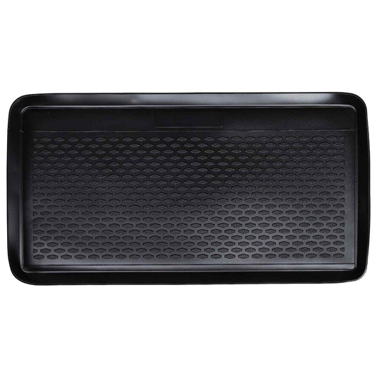 Trunk Mat Black suitable for Fiat 500 2018- Rubber