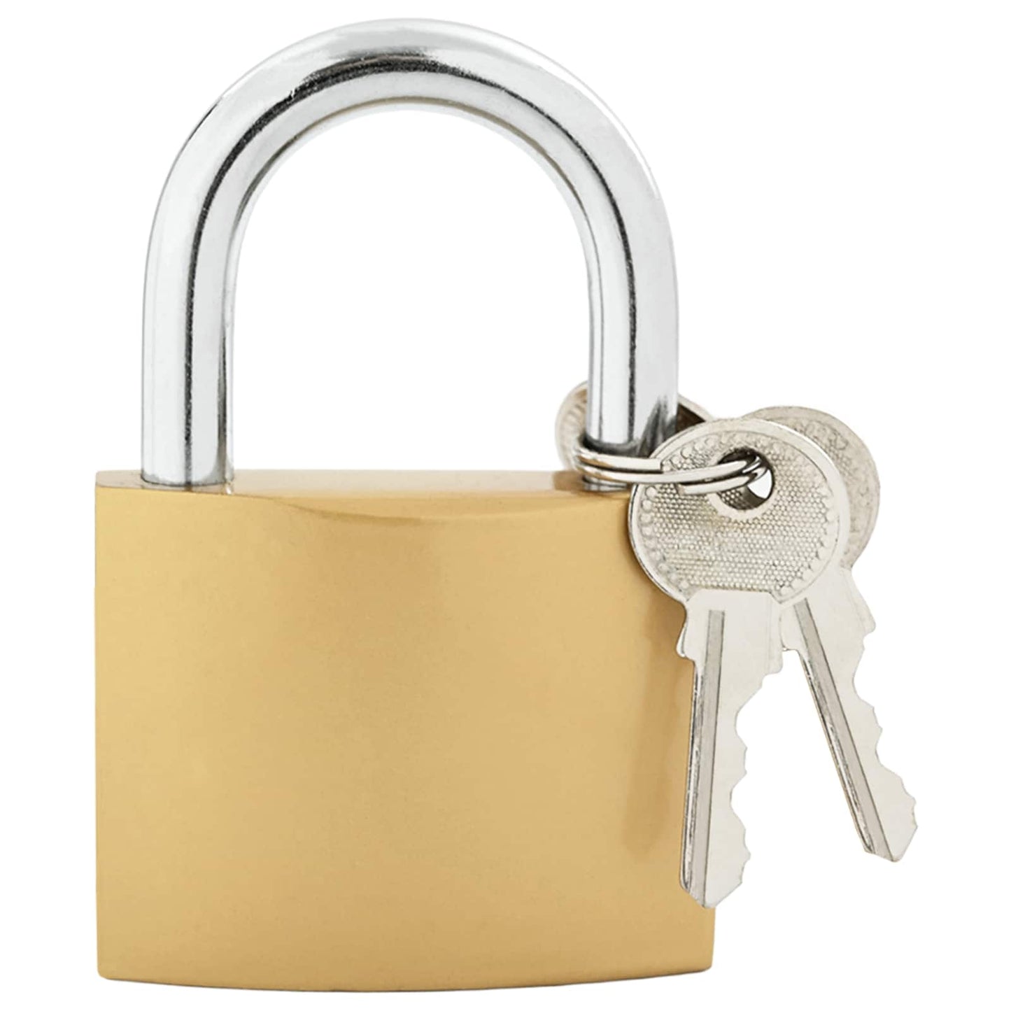 U Lock with Keys 12 pcs Brass Iron