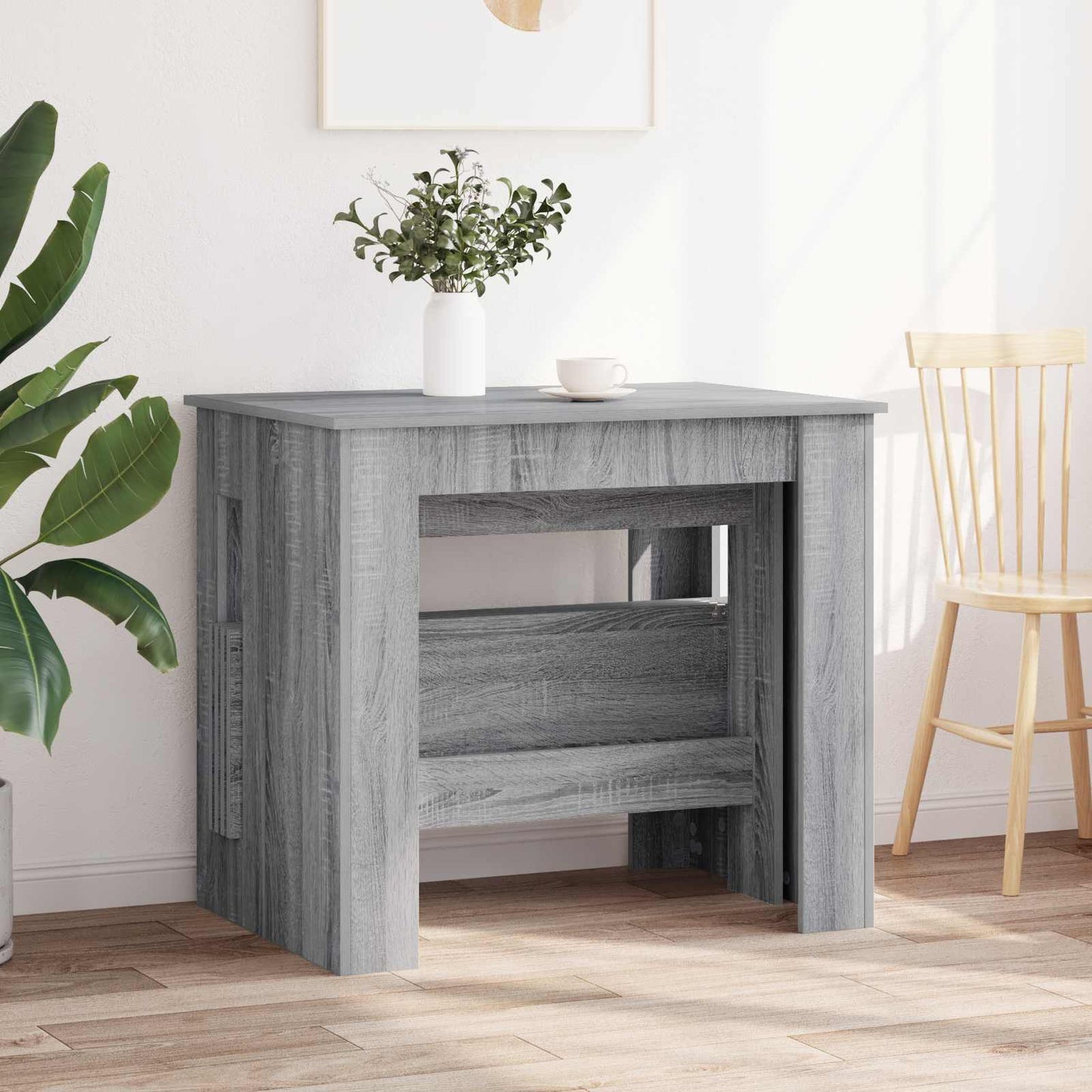 Dinning Table 180 x 85 x 75 cm Engineered Wood Grey Sonoma