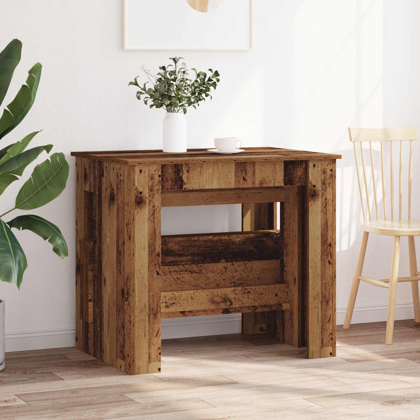 Dinning Table 180 x 85 x 75 cm Engineered Wood Old Wood