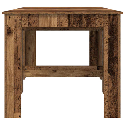 Dinning Table 180 x 85 x 75 cm Engineered Wood Old Wood