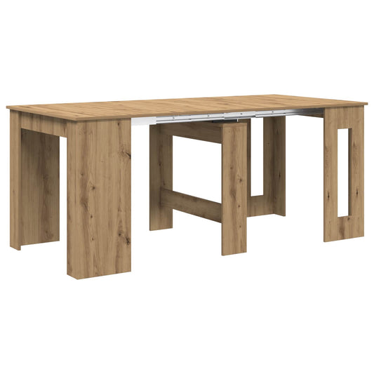 Dinning Table Artisan Oak 180 x 85 x 75 cm Engineered Wood