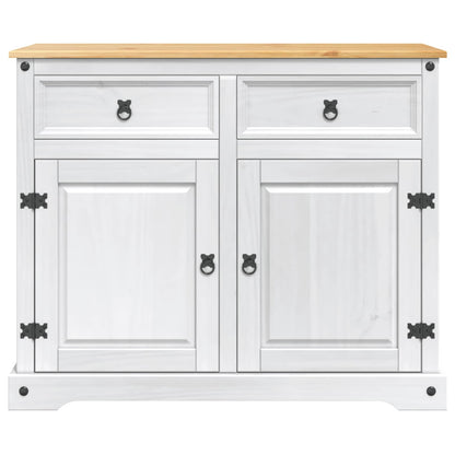 Kitchen Island Set White and Honey Wax 112 x 70 x 91.5 cm