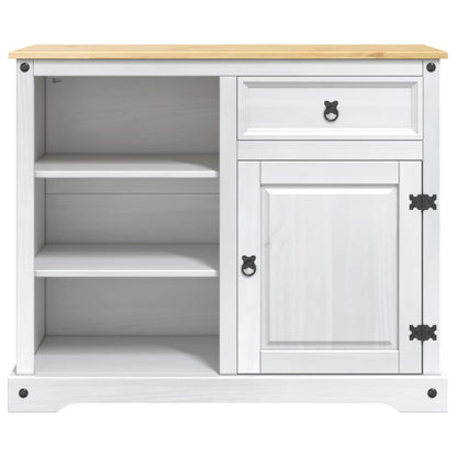 Kitchen Island Set White and Honey Wax 112 x 70 x 91.5 cm