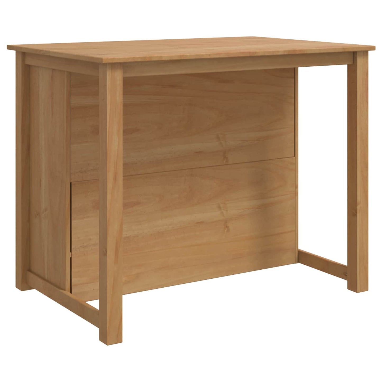 Kitchen Trolley PANAMA 2 pcs Honey Wax 112 x 77 x 90 cm