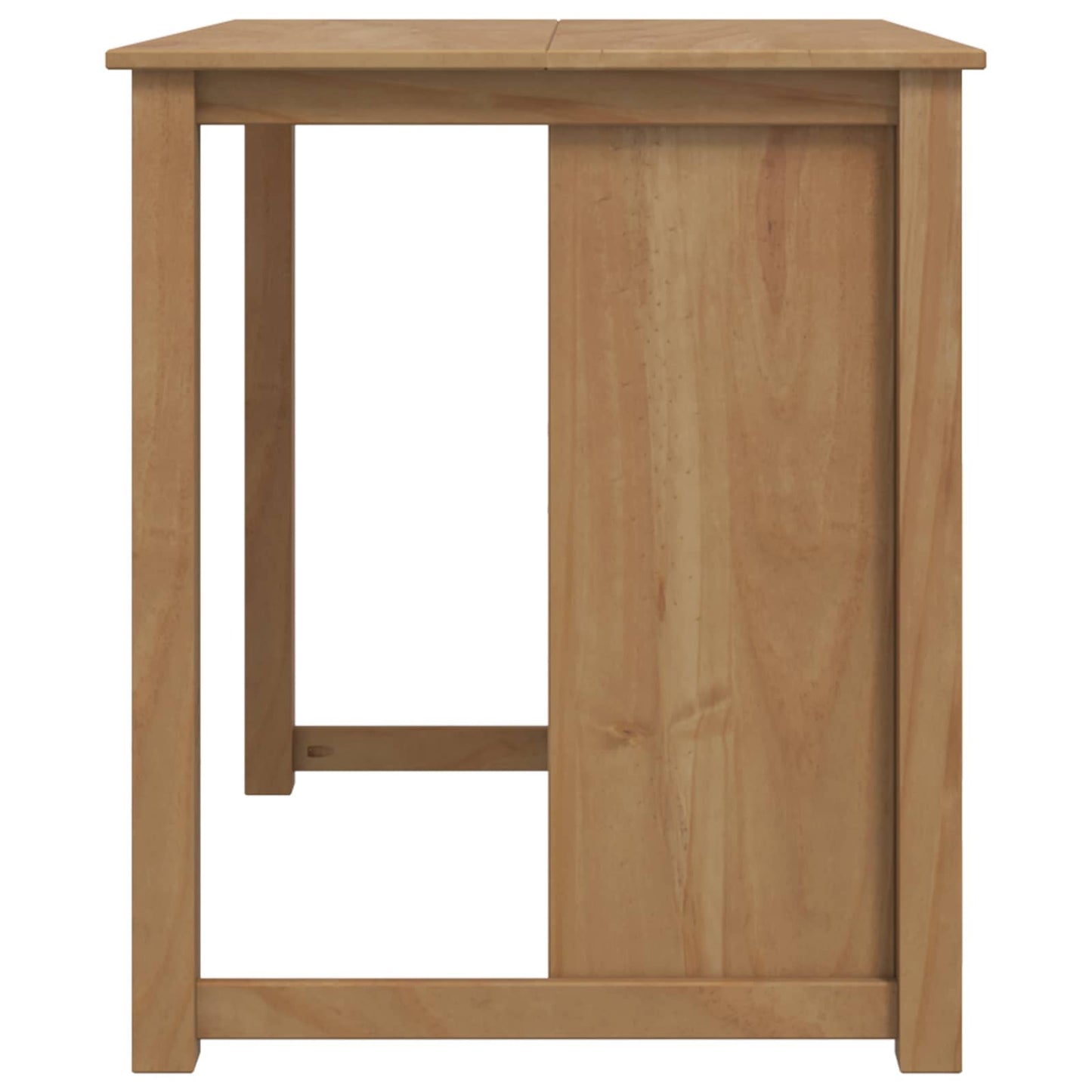 Kitchen Trolley PANAMA 2 pcs Honey Wax 112 x 77 x 90 cm