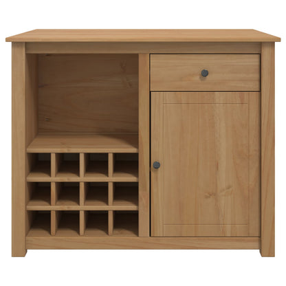 Kitchen Trolley PANAMA 2 pcs Honey Wax 112 x 77 x 90 cm