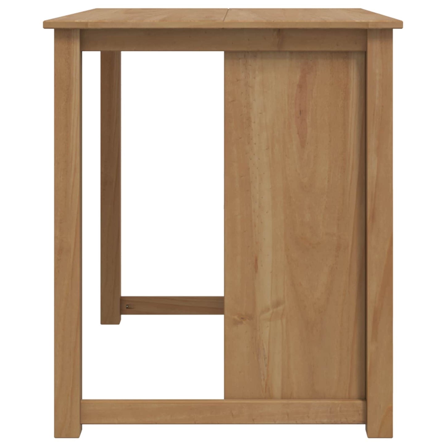 Kitchen Trolley PANAMA 2 pcs Honey Wax 112 x 77 x 90 cm