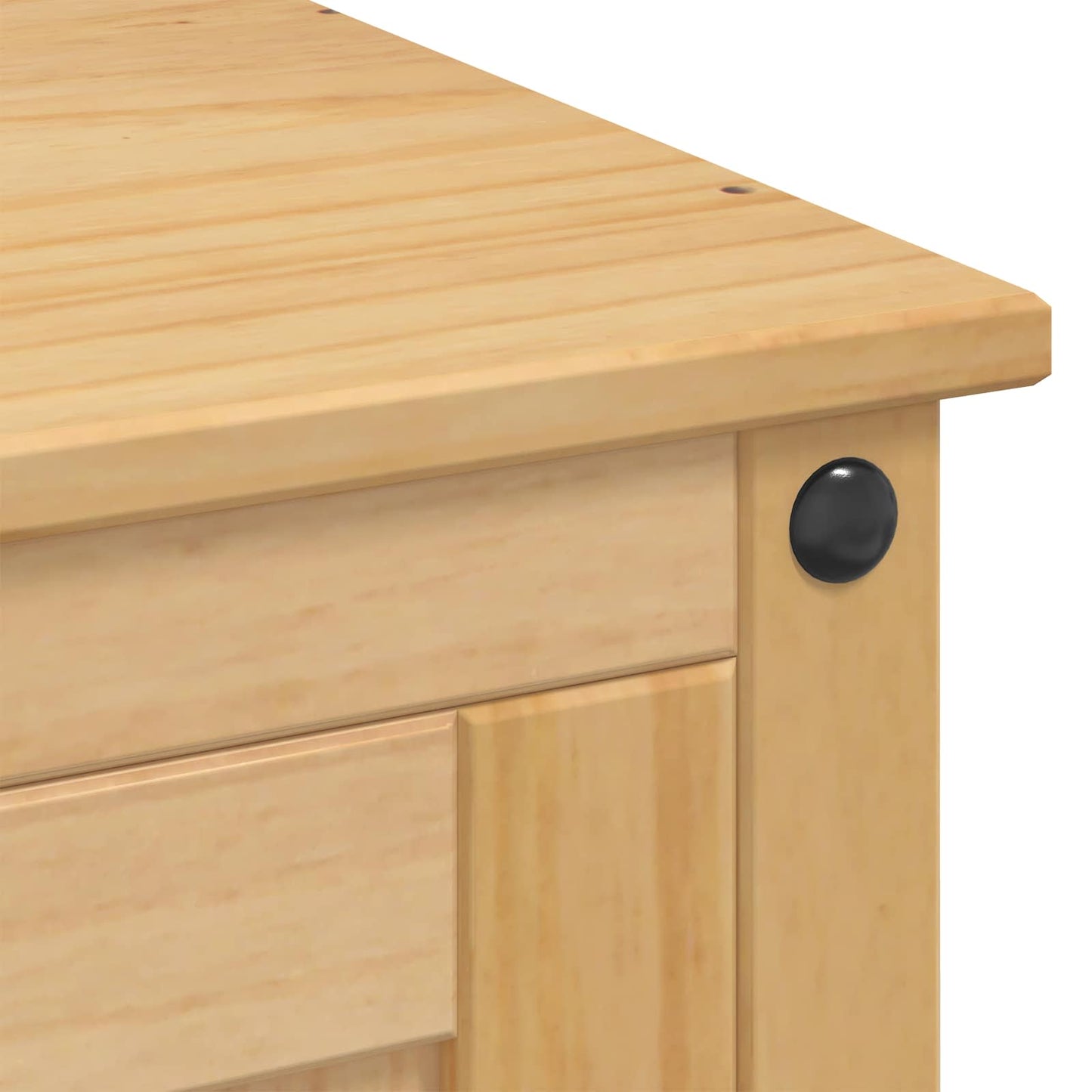 Kitchen Island Set with Shelf 3 pcs Honey Wax Solid-Pine