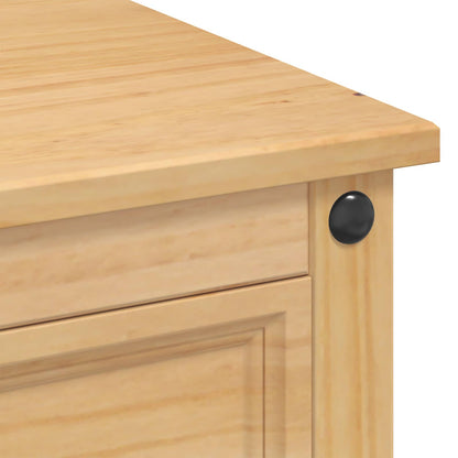 Kitchen Island Set Corona 3 pcs Honey Wax Solid Pine Wood