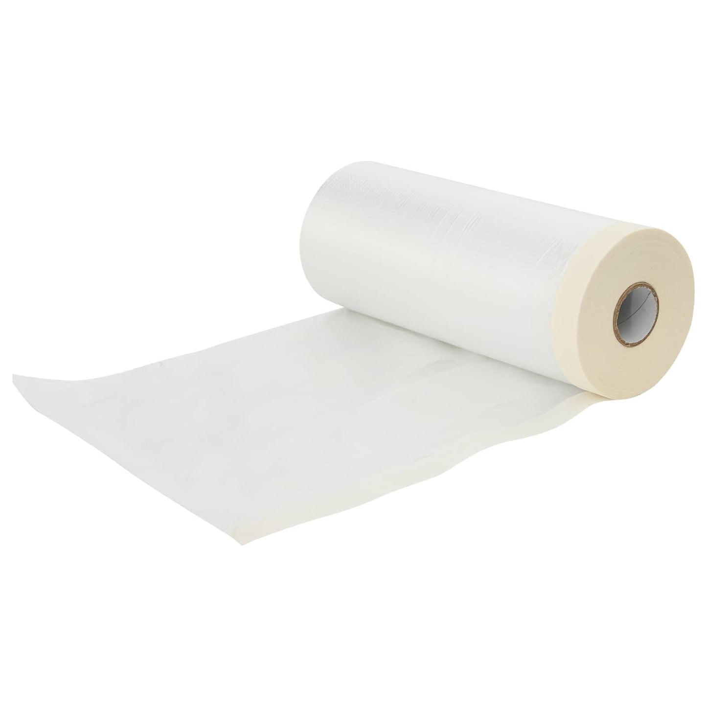 Dust Sheet with Adhesive Tape 12 pcs Transparent 110 x 3300 cm