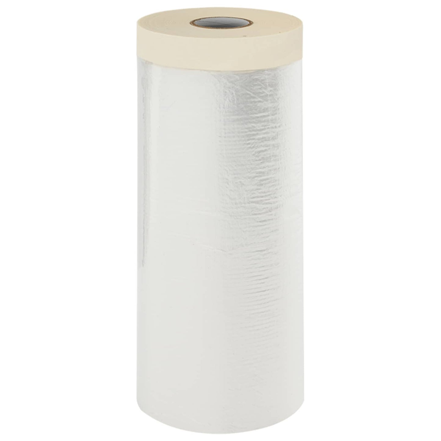 Dust Sheet with Adhesive Tape 12 pcs Transparent 140 x 3300 cm