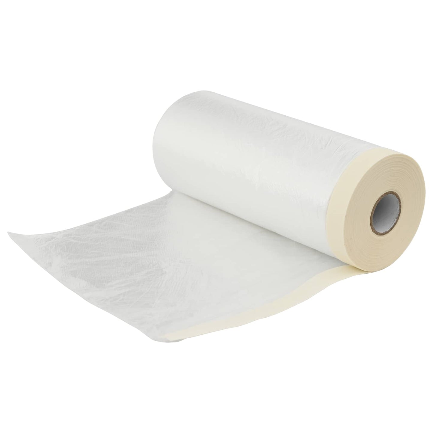 Dust Sheet with Adhesive Tape 12 pcs Transparent 270 x 1600 cm