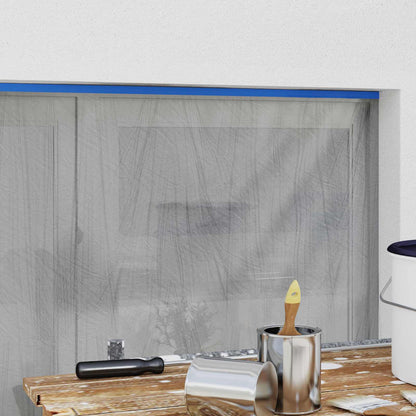 Masking Film with Adhesive Tape 6 pcs Transparent and Blue