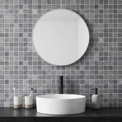 Mosaic Tiles Grey 30 x 30 cm Marble