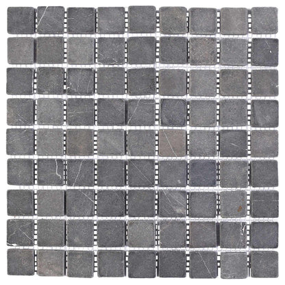 Mosaic Tiles Grey 30 x 30 cm Marble
