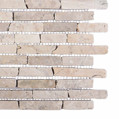 Mosaic Tiles Cream 30 x 30 cm Marble