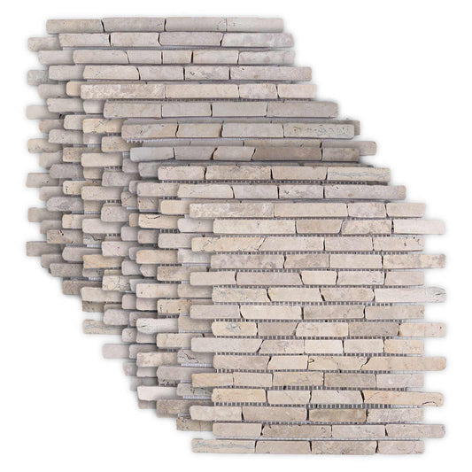Mosaic Tiles Cream 30 x 30 cm Marble
