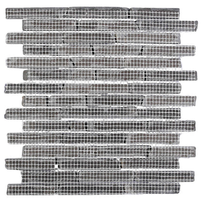 Mosaic Tiles Grey 30 x 30 cm Marble