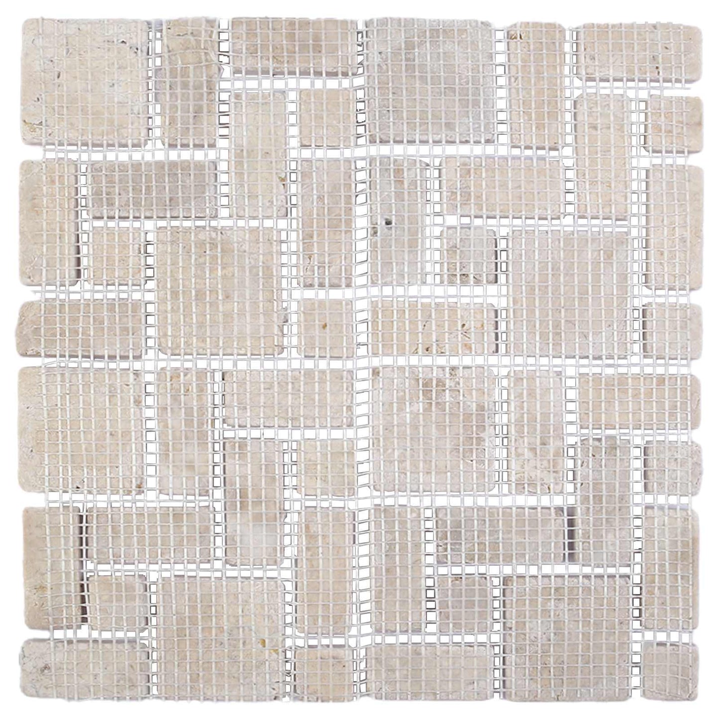 Mosaic Tiles Cream 30 x 30 cm Marble