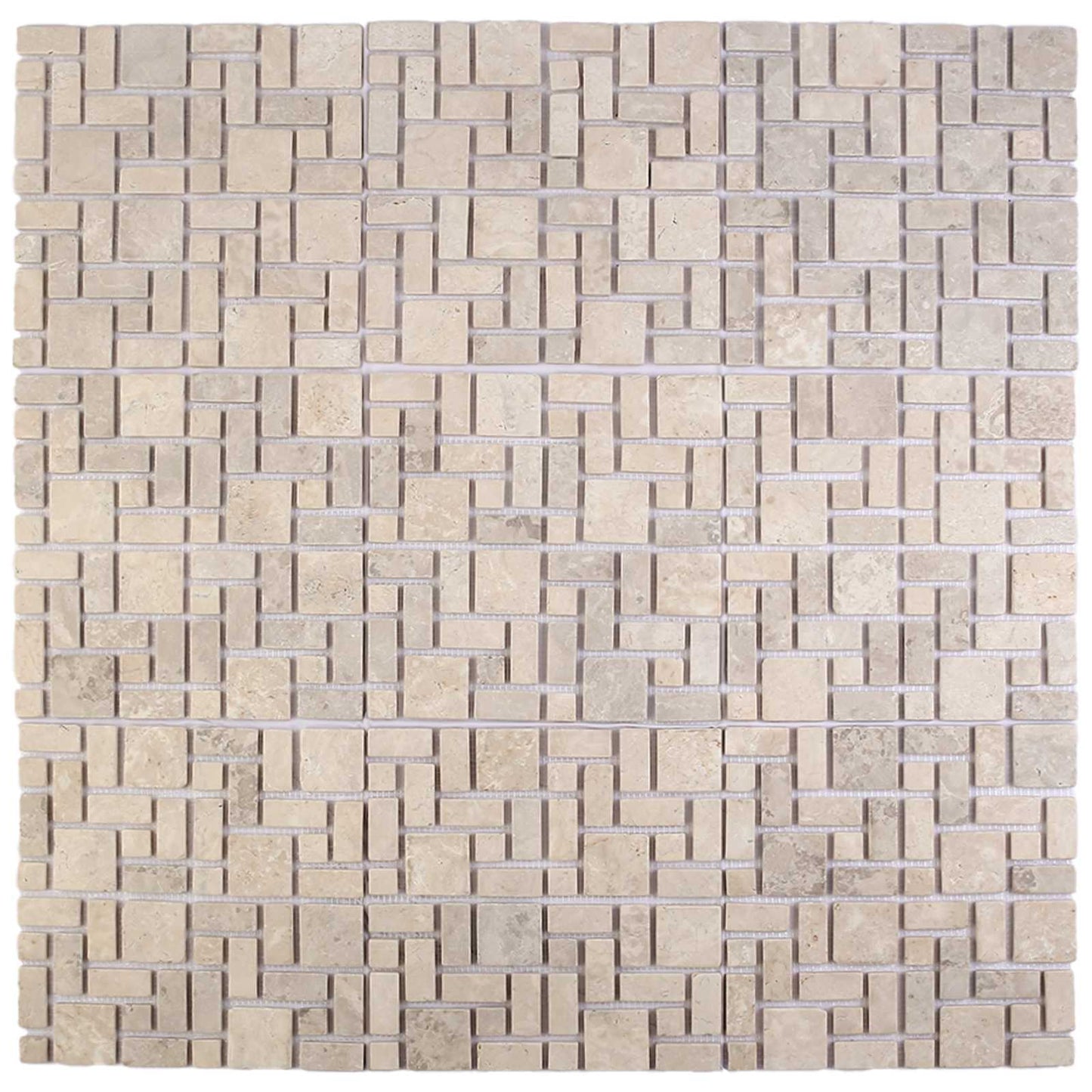 Mosaic Tiles Cream 30 x 30 cm Marble