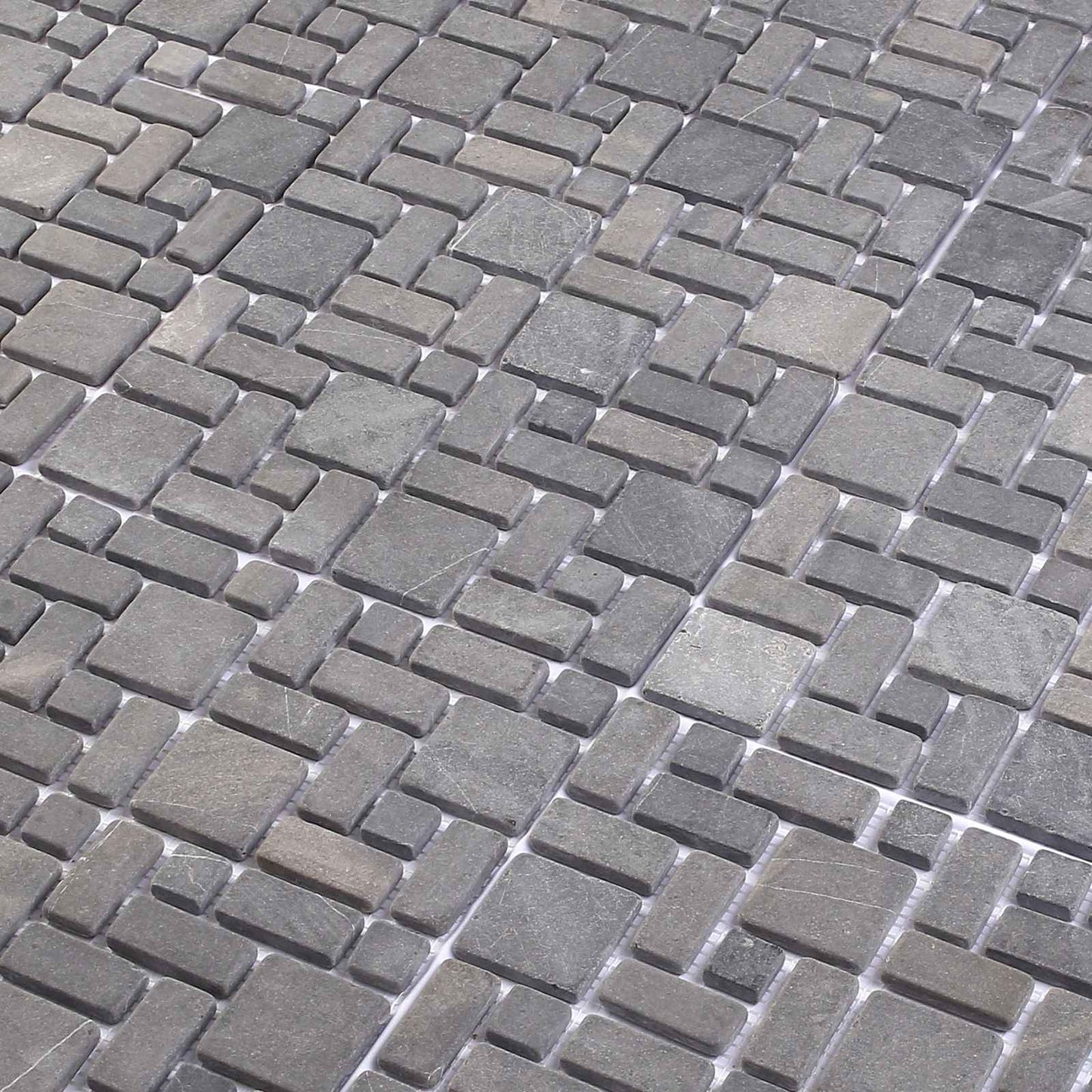 Mosaic Tiles Grey 30 x 30 cm Marble