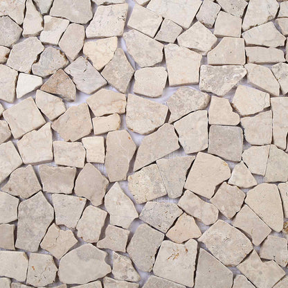 Mosaic Tiles Cream 30 x 30 cm Marble