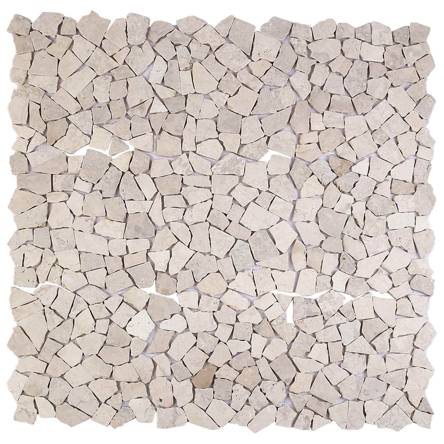 Mosaic Tiles Cream 30 x 30 cm Marble