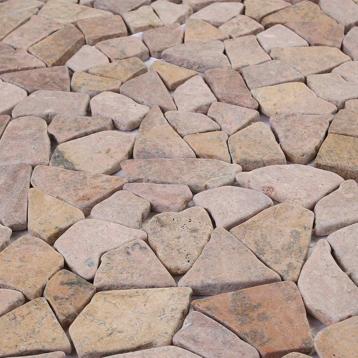 Mosaic Tiles Red 30 x 30 cm Marble