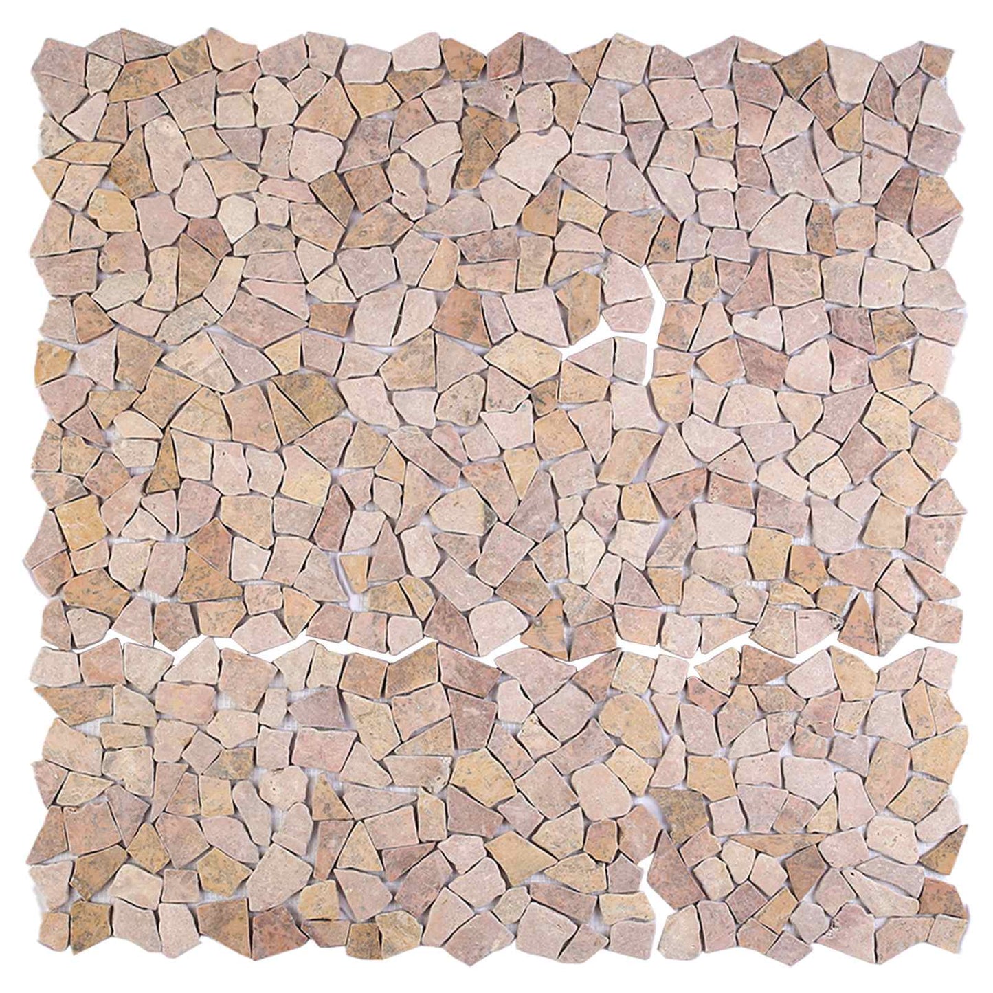 Mosaic Tiles Red 30 x 30 cm Marble