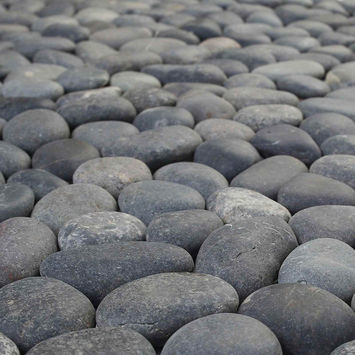 Pebble Tiles Grey 30 x 30 cm River Pebble