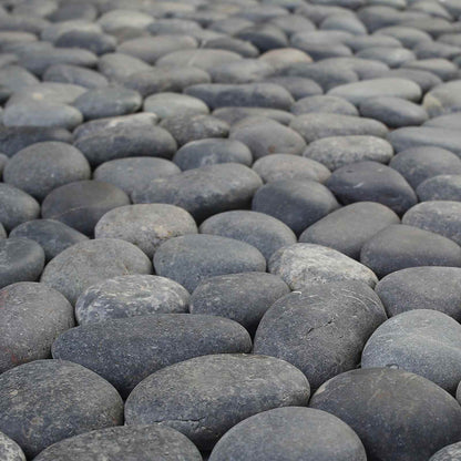Pebble Tiles Grey 30 x 30 cm River Pebble