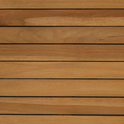 Table Top Ø 40 x 3.5 Round Solid Teak Wood Natural