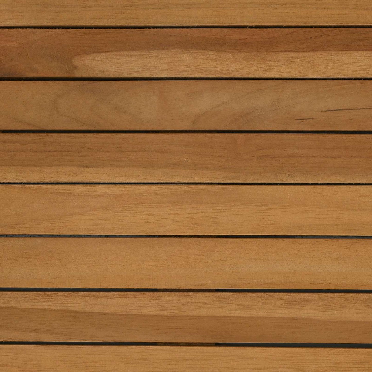 Table Top Ø 60 x 3.5 Round Solid Teak Wood Natural