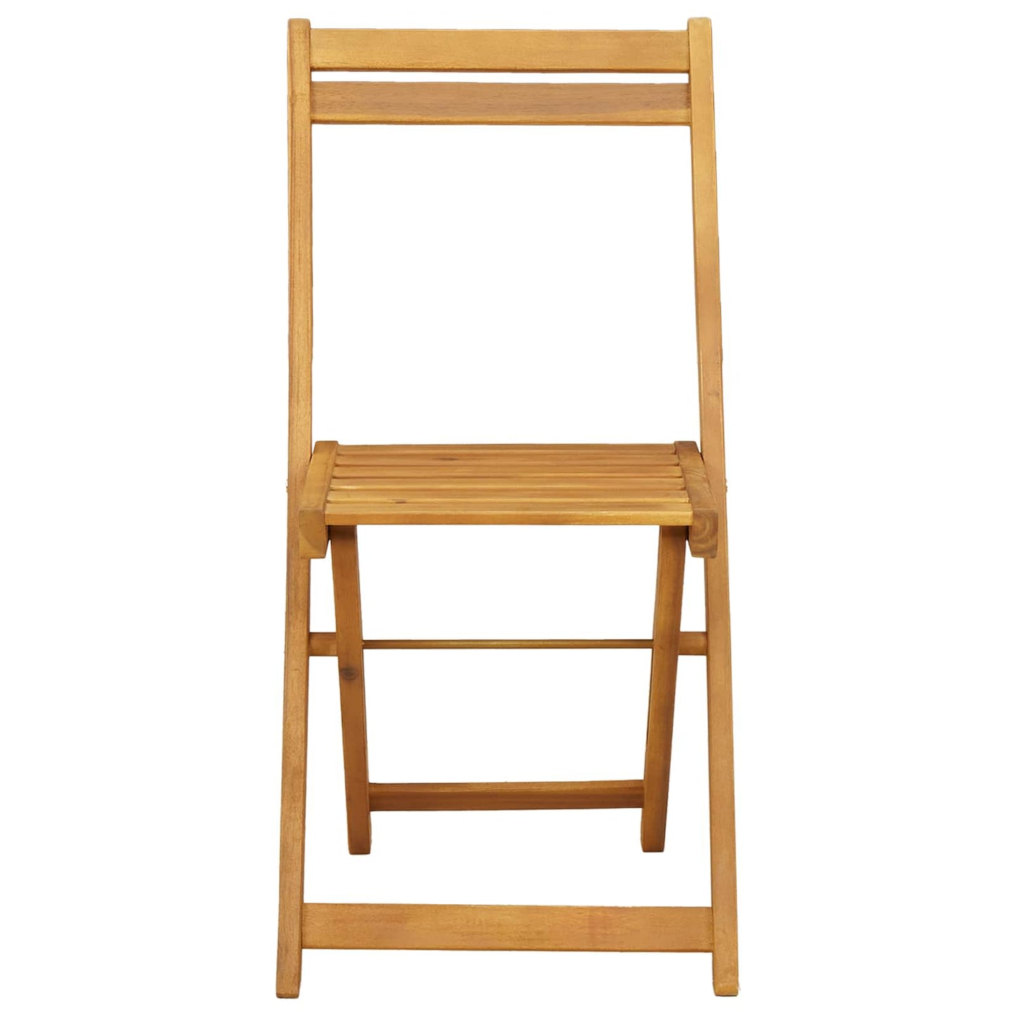 Folding Garden Chairs Folding 6 pcs Natural 40 x 53 x 80 cm