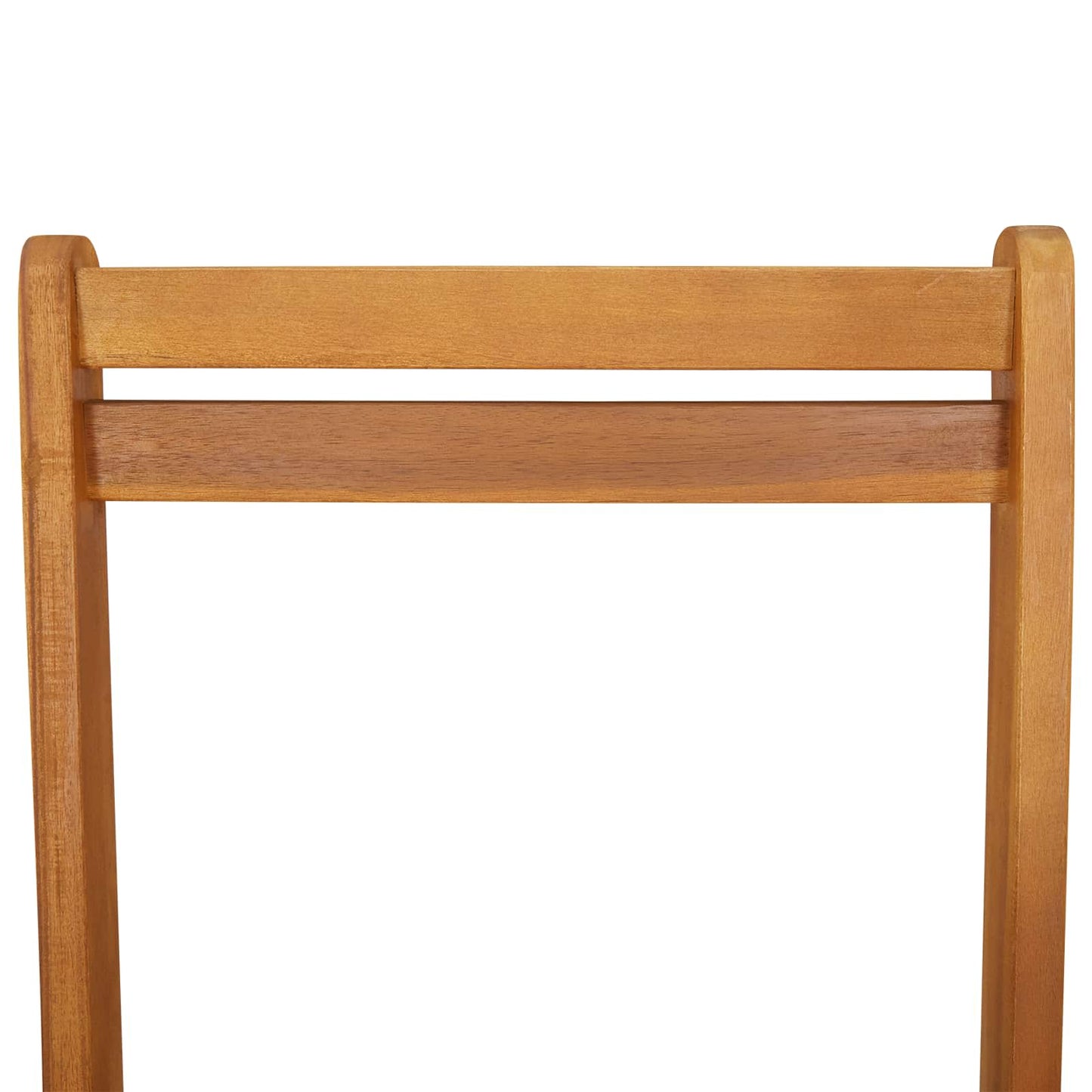 Outdoor Bistro Chairs Folding 8 pcs Natural 40 x 53 x 80 cm
