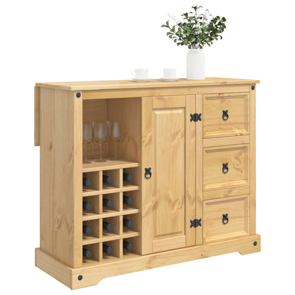Kitchen Storage Honey Wax 112 x 70 x 91.5 cm Solid-Pine