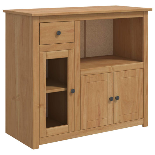 Microwave Sideboard PANAMA Honey Wax 99.5 x 44 x 86.5 cm