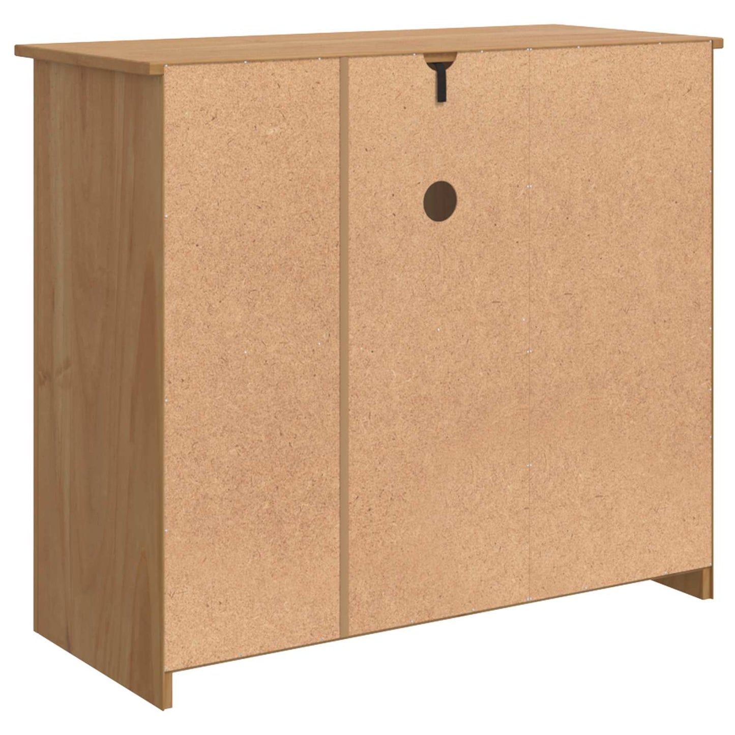 Microwave Sideboard PANAMA Honey Wax 99.5 x 44 x 86.5 cm