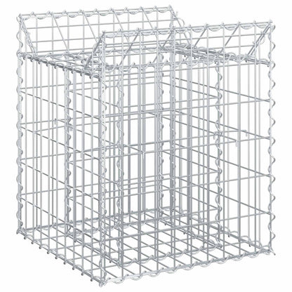 Gabion Raised Bed Silver
