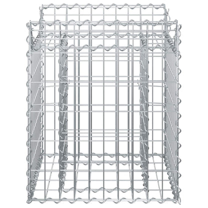 Gabion Raised Bed Silver