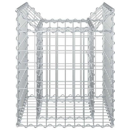 Gabion Raised Bed Silver