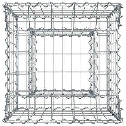 Gabion Raised Bed Silver