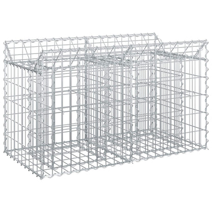 Gabion Raised Bed Silver