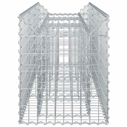 Gabion Raised Bed Silver